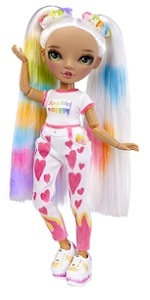  Rainbow High Color & Create Fashion DIY Doll with Washable  Rainbow Markers, Blue Eyes, Straight Hair, Bonus Top & Shoes. Color,  Create, Play, Rinse and Repeat. Creative 4-12+ : Toys 