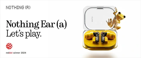 Nothing Ear (a) Wireless Bluetooth In Ear Earbuds Yellow B162