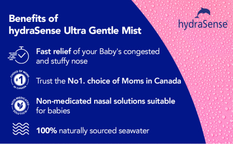 HydraSense Ultra-Gentle Mist Nasal Spray - 100ml