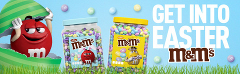 M&M'S Easter Eggs Milk Chocolate Candy Assortment Bag, 10.13 oz