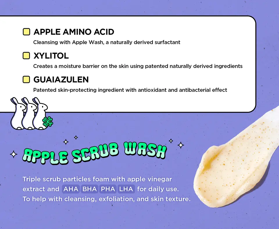 Apple Jam Scrub Foam
