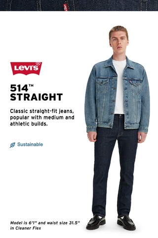 Levi's® Men's 514™ Straight Fit Jean - Stretch - JCPenney