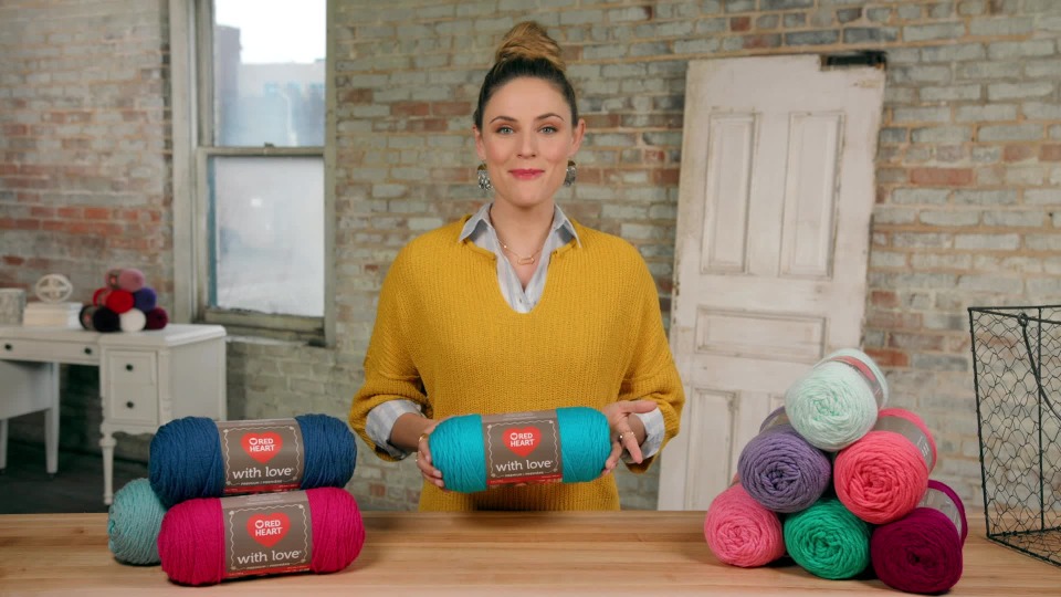 Red Heart 'With Love' Yarn - Bed Bath & Beyond - 8540491