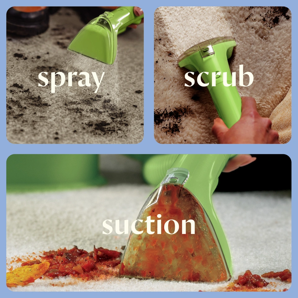 Little Green Mini Portable Carpet & Upholstery Deep Cleaner - Thumbnail 2