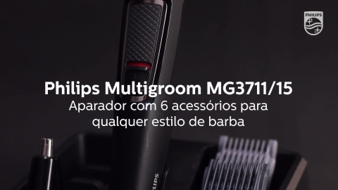 Recortador de Barba y Nariz 6 en 1 Philips MG3711 - Promart