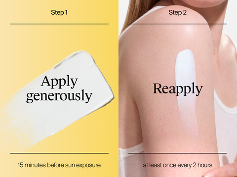 100% mineral active, dry touch, no white cast, no white residue, non-whitening