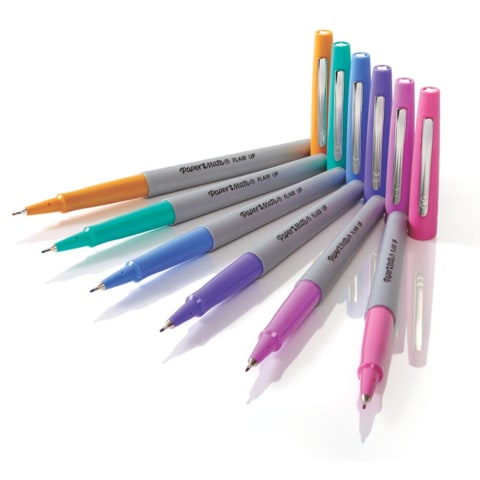 Paper Mate® Flair!® Medium Point Vivid Colors Felt Tip Pens - Assorted, 4  pk - Fry's Food Stores