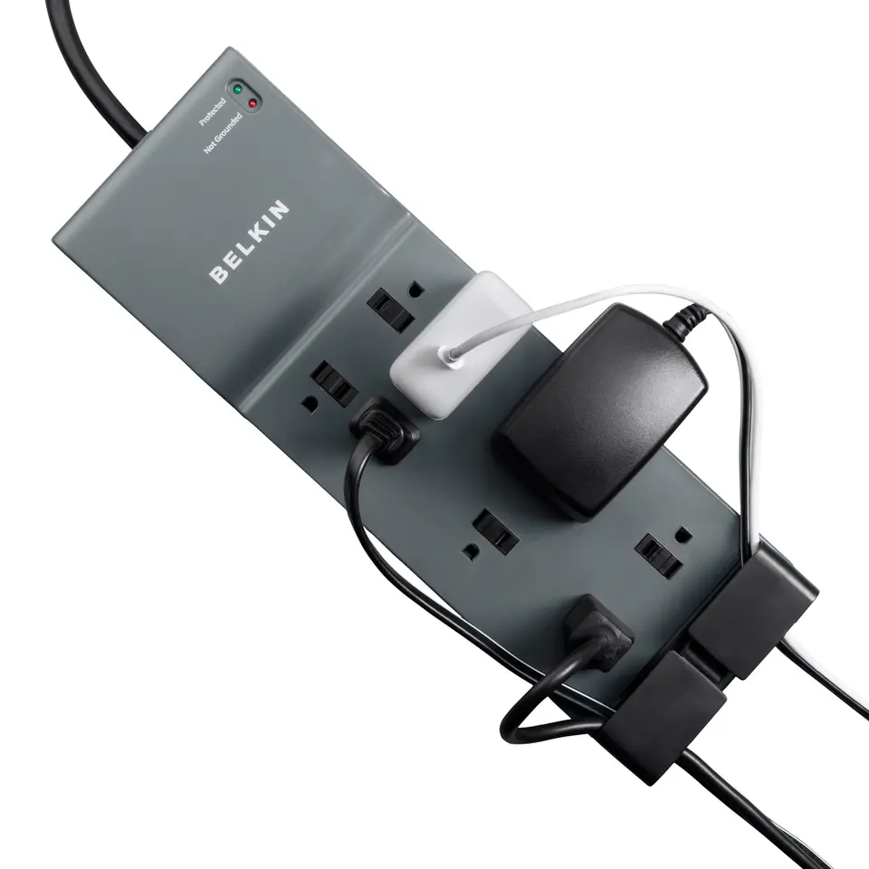 Belkin with Telephone Protection Outlets Home/Office Surge