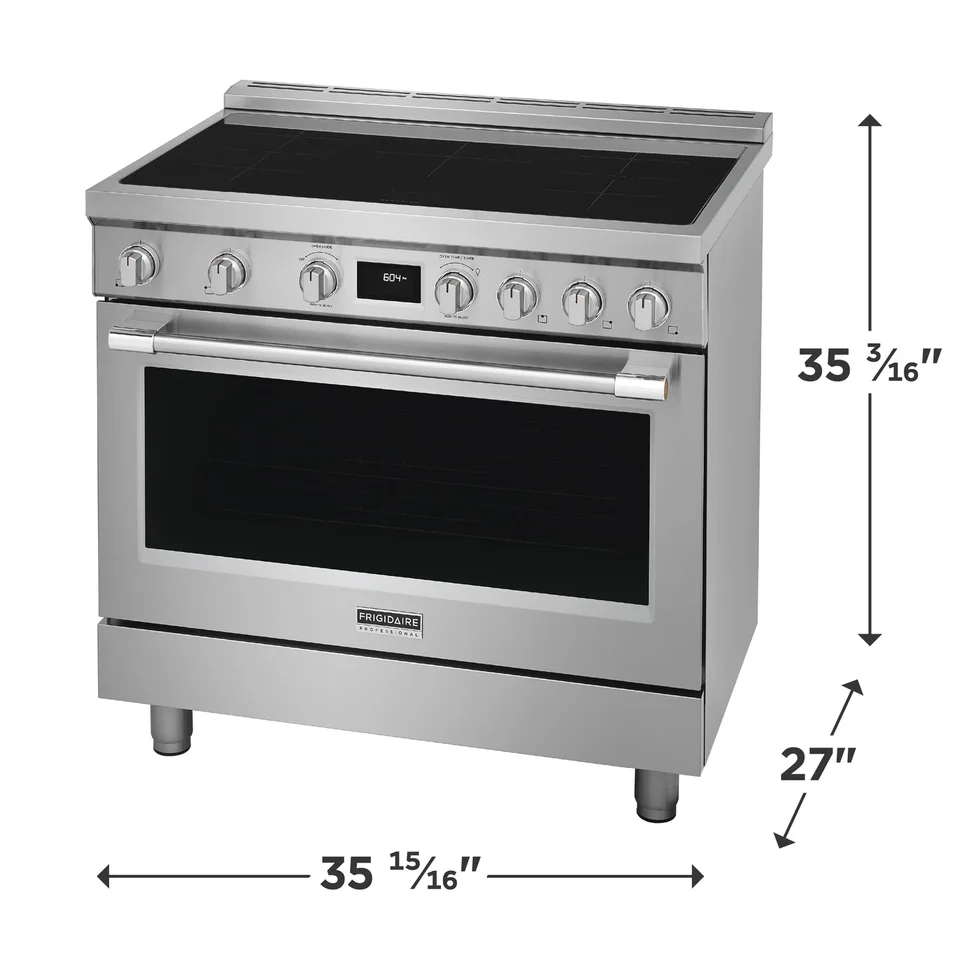 Frigidaire Professional 36 Induction Range PCFI3670AF Abt