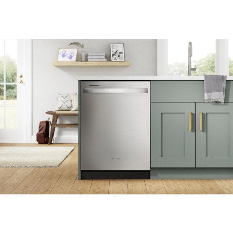 Whirlpool 24 Top Control Built-In Dishwasher with Stainless Steel