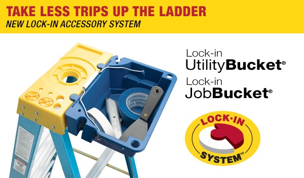 Werner Ac52-ub Lock-in Utility Bucket 051751094695 for sale online 