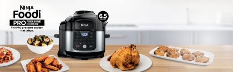 The Ninja® Foodi® PRO Pressure Cooker that crisps