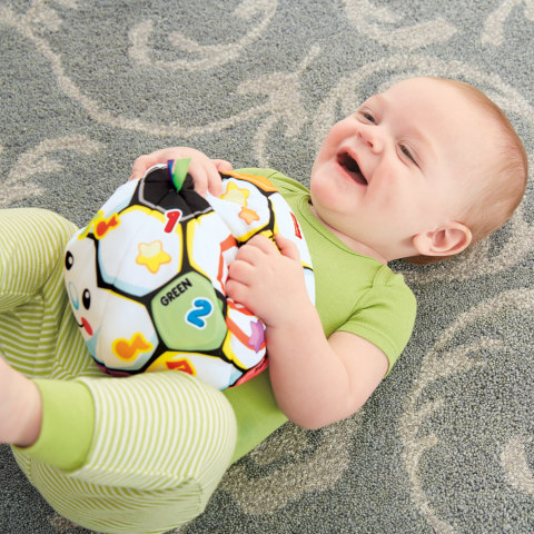 Fisher price laugh and deals learn soccer ball