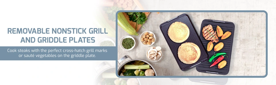 Grill &amp; Griddle Plates