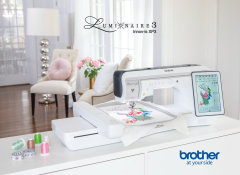Brother Luminaire 3 XP3 Sewing and Embroidery Machine