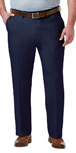 Haggar Premium Comfort Dress Pant Slim Fit Flat Front-JCPenney