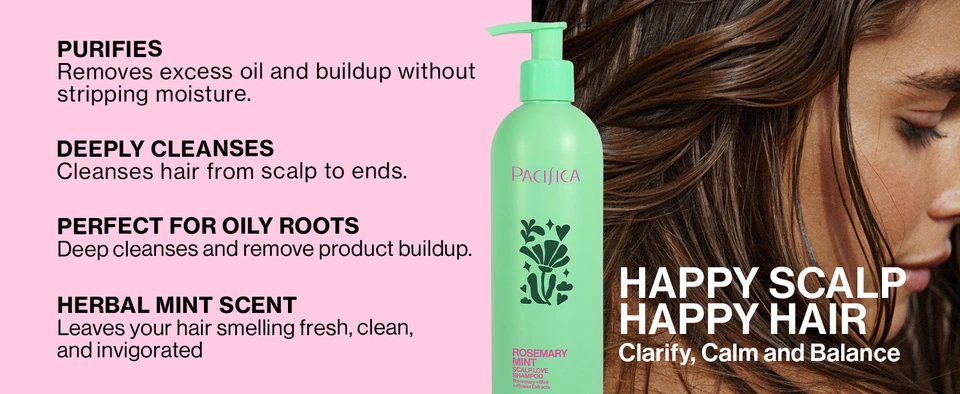 supports healthy-looking leaving smelling fresh hairscalp type oily dry clogged itchy color safe smells feels clean hydrated healthy foaming gel