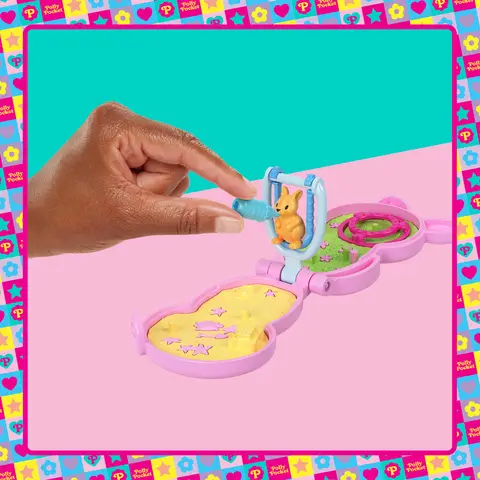 Polly Pocket Mama Joey Kangaroo Purse Playset The Entertainer
