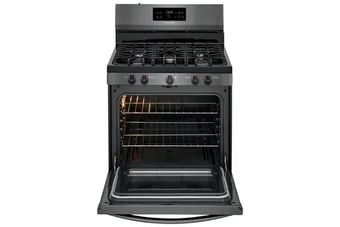 Frigidaire black stainless gas stove hotsell