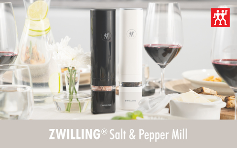 ZWILLING Enfinigy 2-pc Electric Salt/Pepper Mill Set
