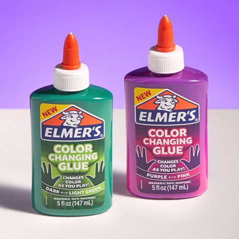 Elmer's 5 fl. oz Glow in the Dark Glue Pink