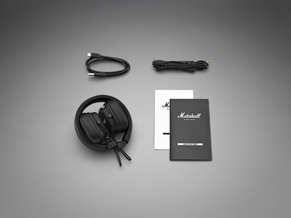 Marshall Major IV Wireless On Ear Bluetooth Headphones with