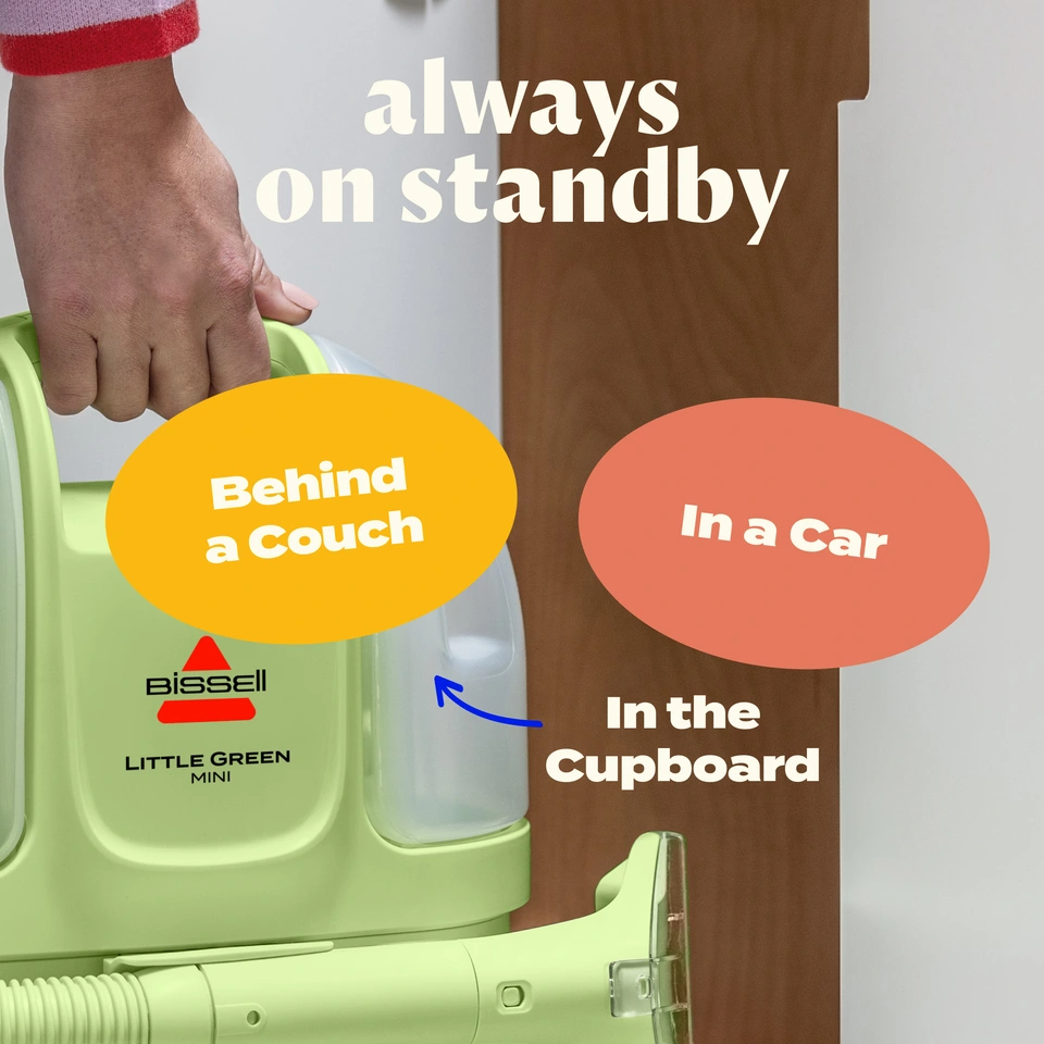 Little Green Mini Portable Carpet & Upholstery Deep Cleaner - Thumbnail 4