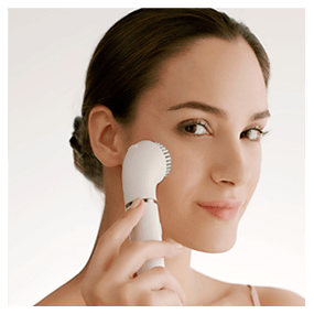 Braun FaceSpa Pro 910 Facial Epilator for Women with 1 Extra, White/Silver
