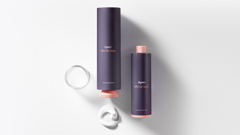 Outer casing of the Pre-style cream 100ml next to the refill bottle