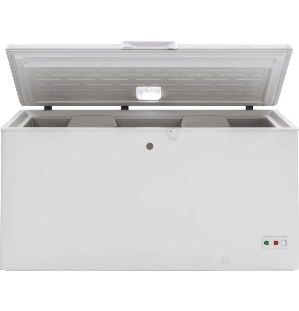 GE - FCM16SLWW - GE® 15.7 Cu. Ft. Manual Defrost Chest Freezer