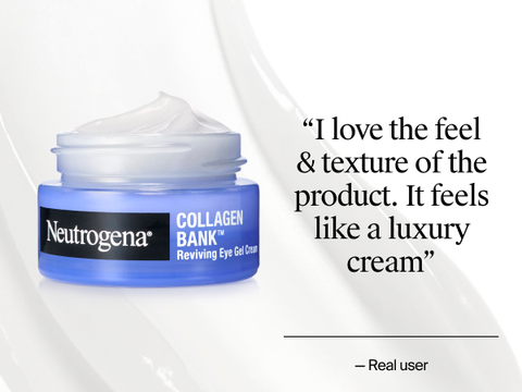 i love the feel and texture of the product, it feels like a luxury cream, anti aging eye cream