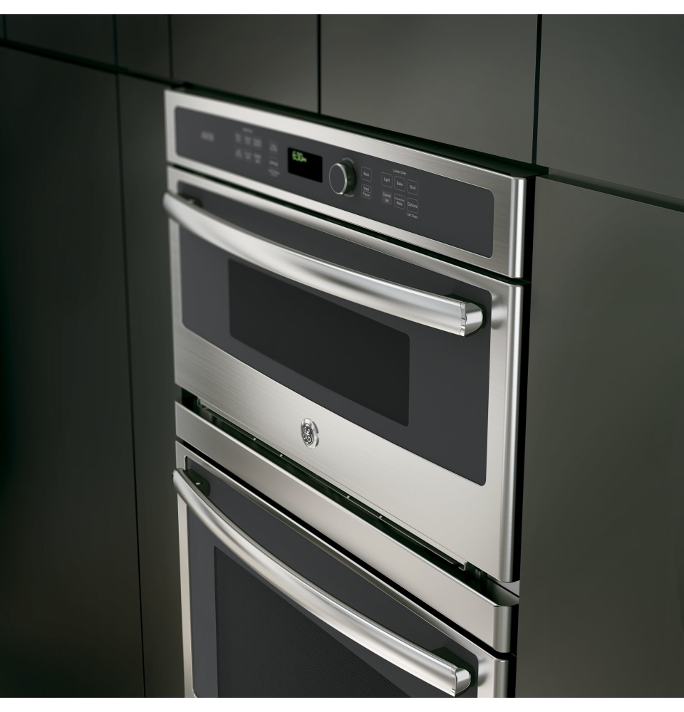 GE Profile™ 30 Stainless Steel Oven/Microwave Combo Electric Wall