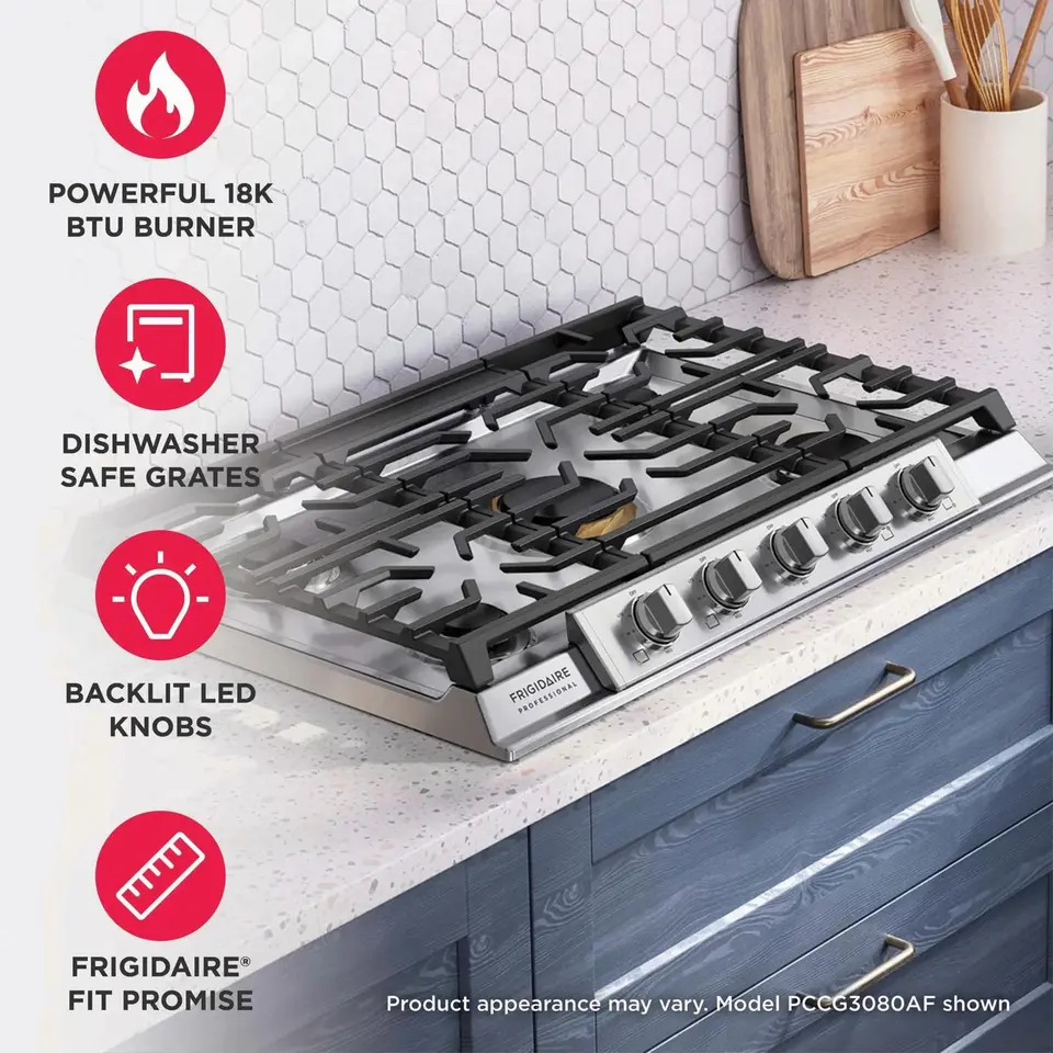 Frigidaire Professional Gas Cooktop - Thumbnail 5