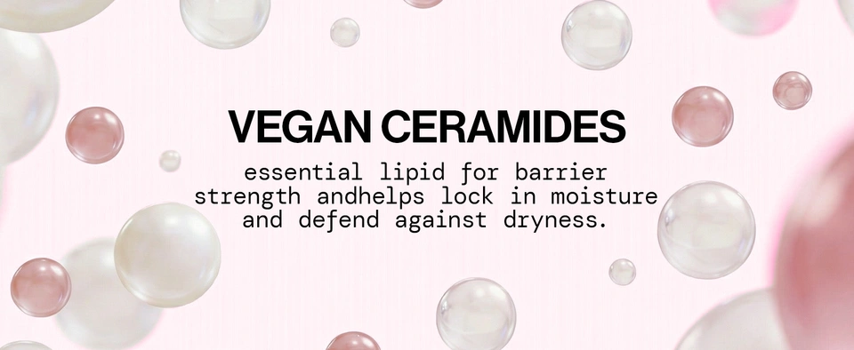Pacifica vegan ceramide face serum with snow mushroom and berry extracts for barrier support and radiant skin texture.