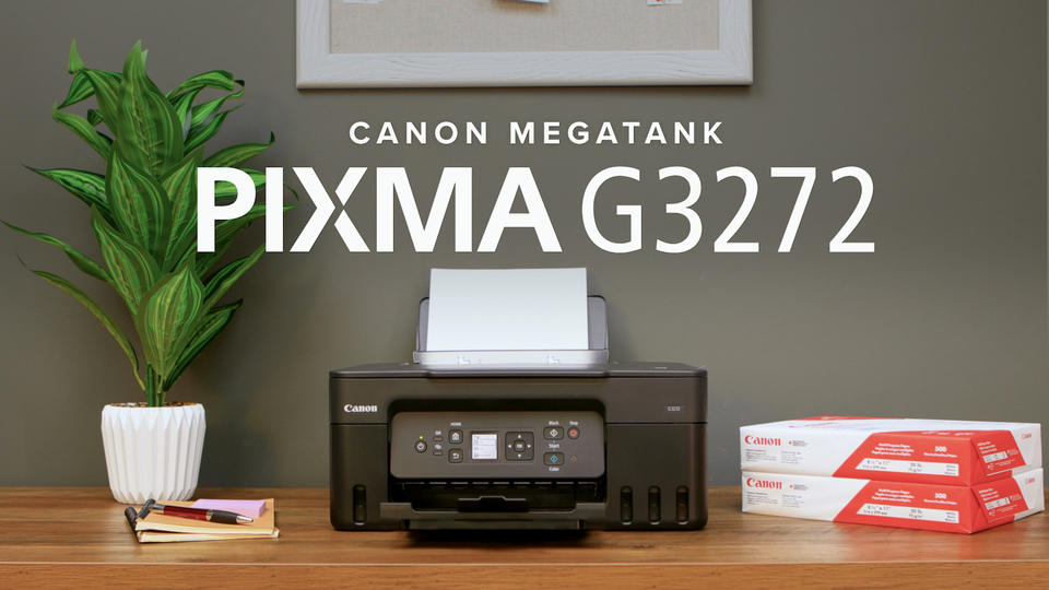 Canon MegaTank PIXMA G3272 All-In-One, Wireless Color Inkjet