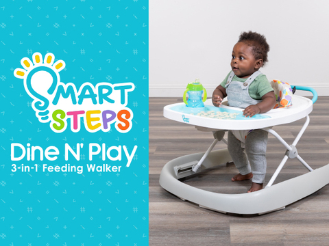 Smart Steps by Baby Trend Dine N' Play 3-in-1 Feeding Walker