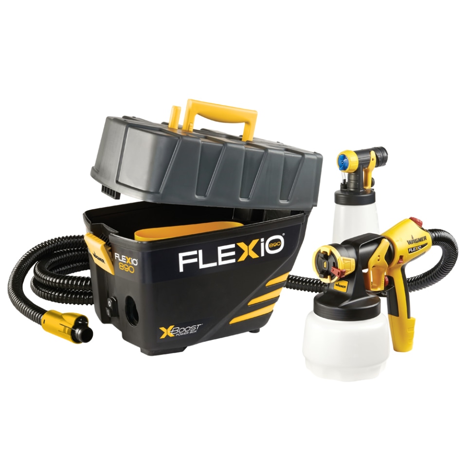 Wagner Flexio 0 Hvlp Paint Sprayer 8 4 Gph Walmart Com Walmart Com