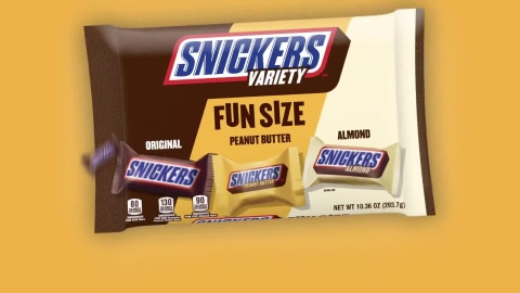 Snickers Fun Size Chocolate Bars Variety Pack - 10.36 oz packet