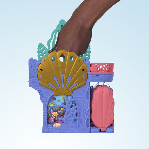Disney - 新品　アリエルUnder Tha Musical Playset Disney Animators Collection Littles Ariel Palace Play Set