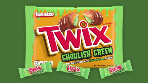 M&M'S, SNICKERS & TWIX Ghoulish Green Halloween Chocolate Candy