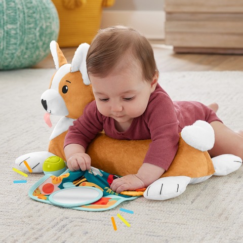 Fisher-Price 3-in-1 Puppy Tummy Wedge - Entertainment Earth