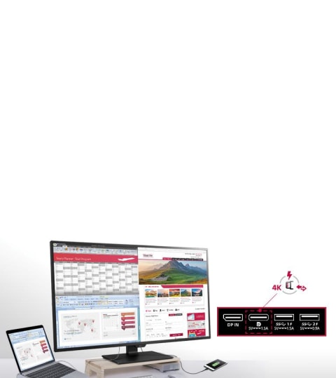 LG Monitor 43UD79-B 43 inch 4K - Walmart.com