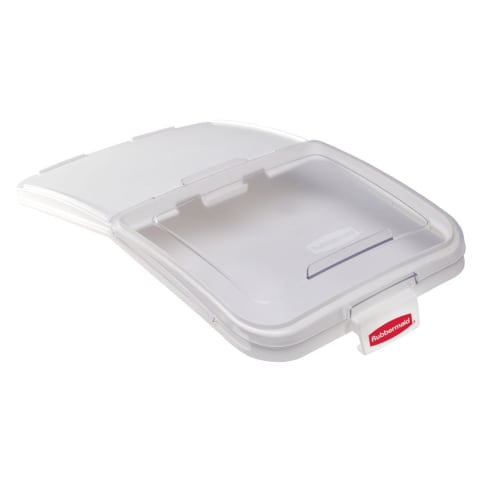 Rubbermaid Commercial Products RCP 3600-88 WHI 2.75 Cu Ft Ingredient Bin  with Slanted Lid - W, 1 - Fred Meyer