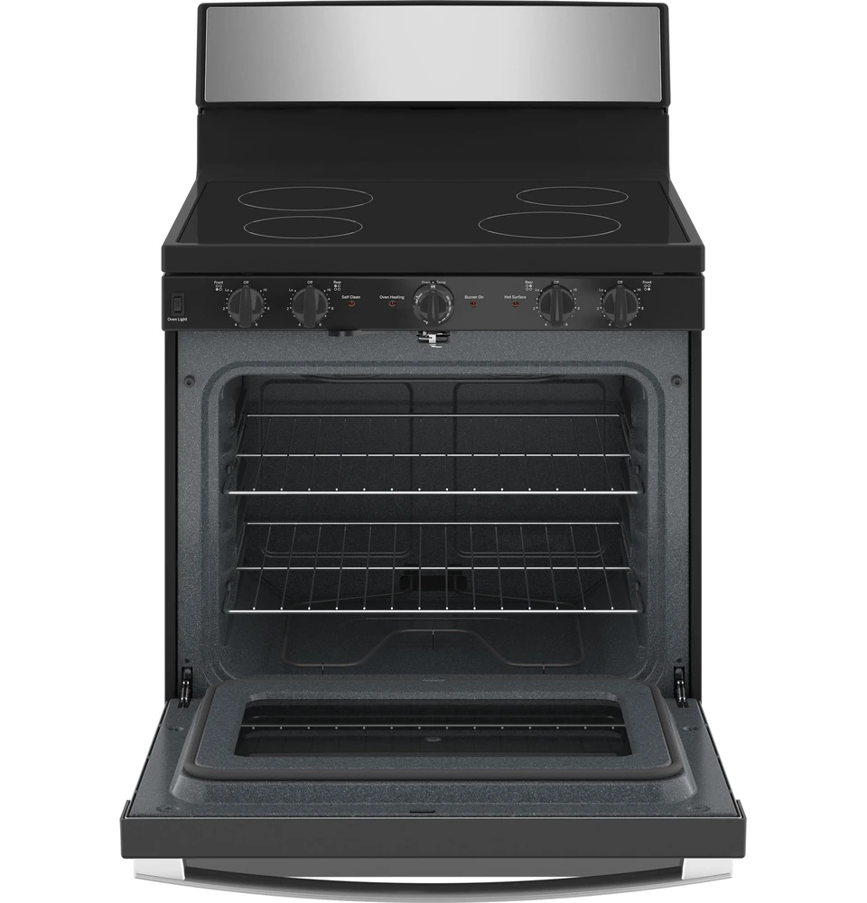 GE - JB480STSS - GE 30” Free-standing Electric Radiant