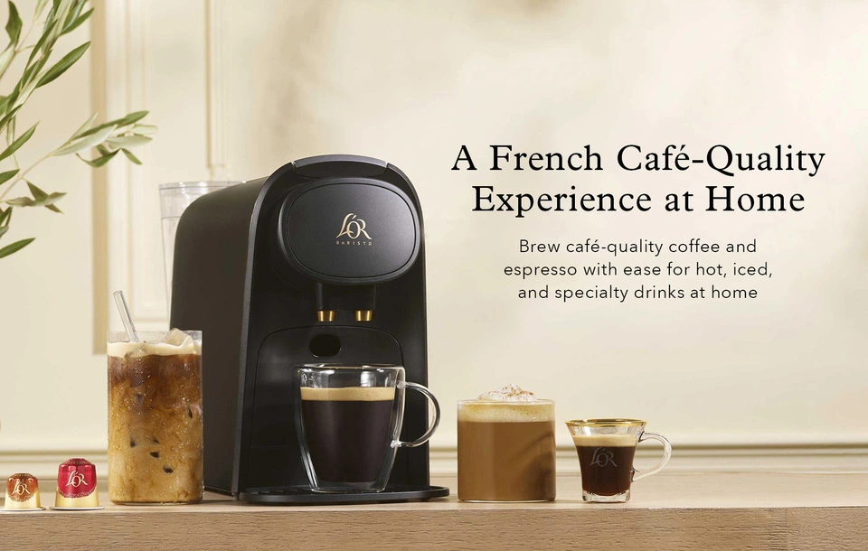 A French Cafe-Quality Experience at Home. Brew cafe-quality coffee and espresso with ease for hot, cold, iced and specialty drinks at home.
