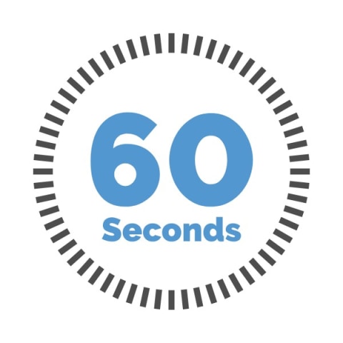 60 שניות חימום