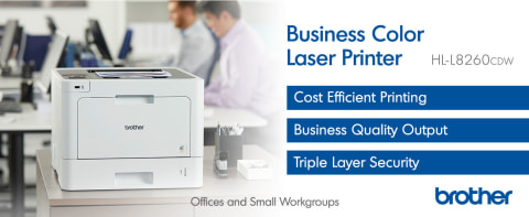 Brother | Business Color Laser Printer w/ Wireless