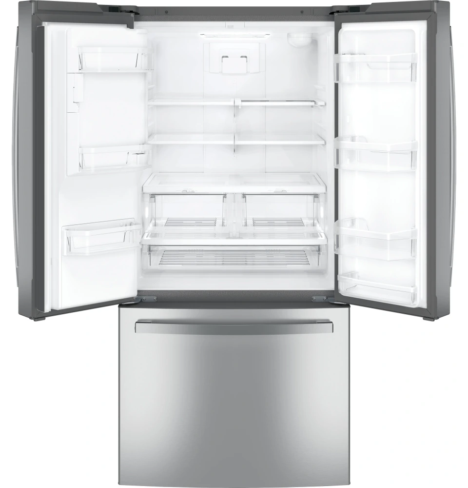 GE - GFE24JYKFS - GE® ENERGY STAR® 23.6 Cu. Ft. French-Door