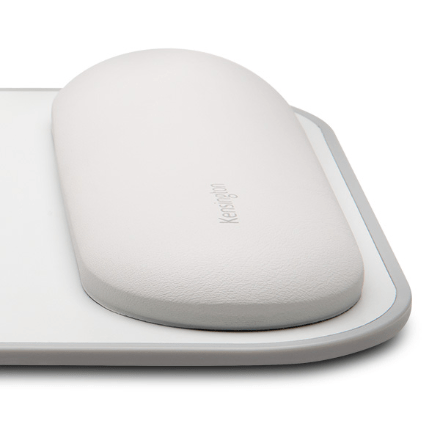 Kensington ErgoSoft Mouse Pad with Wrist Pillow (Gray) : Keyboards & Mice