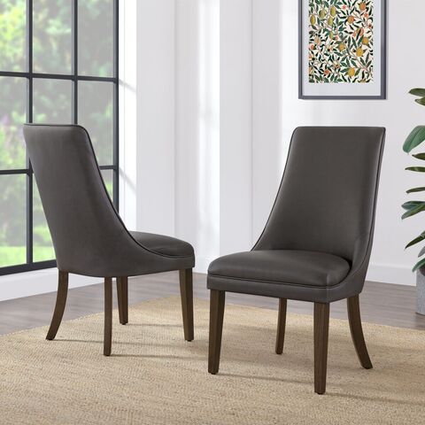 Image showing two chairs side-by-side front and back